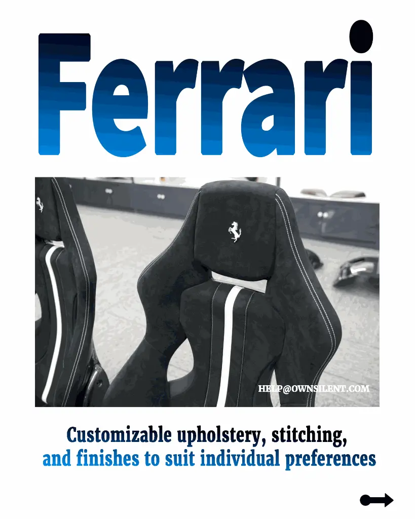 Customizable Desig Personalize upholstery, stitching, and finishes to suit individual preferences.webp