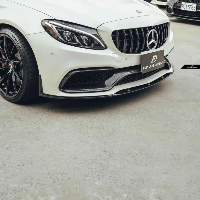 mercedes-benz-c63-a205-c205-w205-s205-future-design-carbon-fibre-front-bumper-centre-trim-XXIITUNING85Large.webp