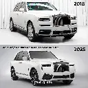 Rolls-Royce Cullinan 2018 Upgrade to 2025