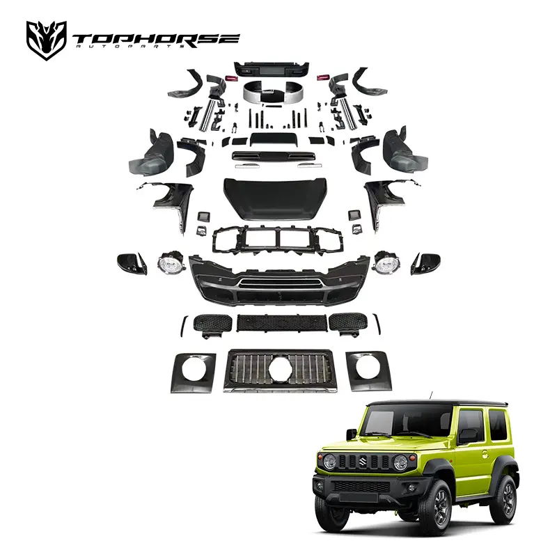  Suzuki Jimny JB74 Upgrade To G-class G63 Brabus Body Kit “Mini G63”