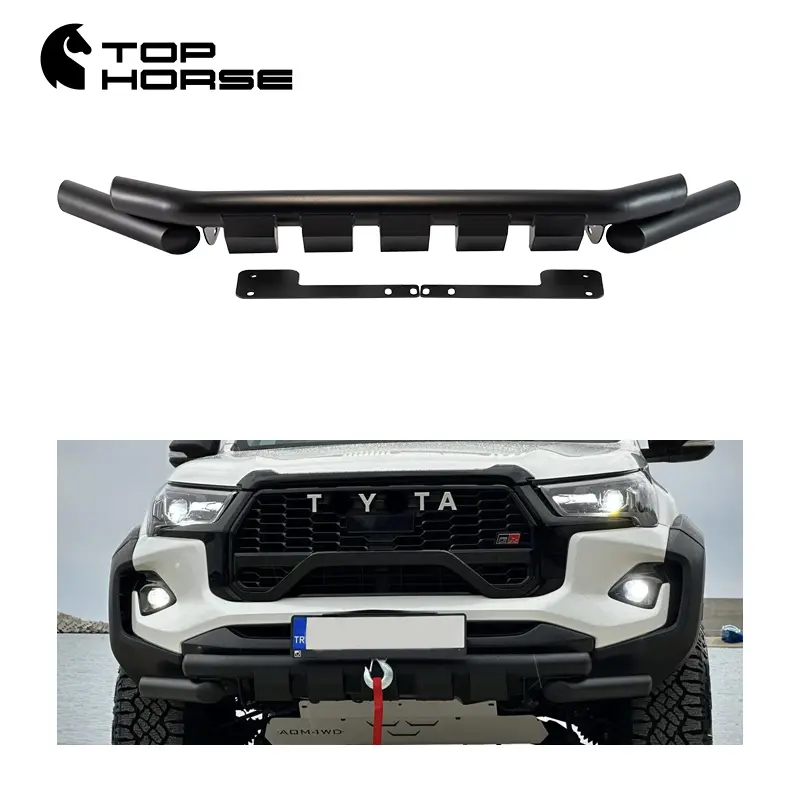  Hilux Revo/Vigo/Navara /Ranger/D-max Front Bumper Bull Bar 4×4 Offroad Exterior Accessories Pickup