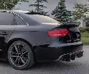 Audi A4/S4 (B8.5) S Line PSM Style Carbon Fibre Rear Spoiler 