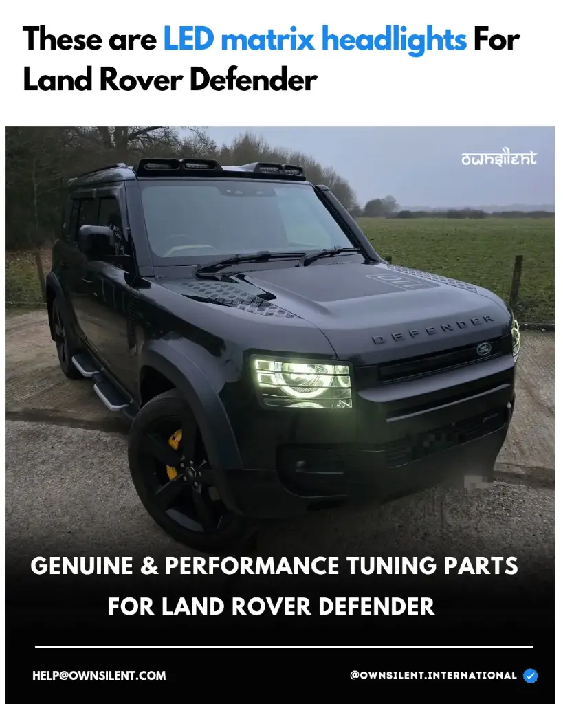 Land Rover Defender L663 (2020-Present) OEM LED Matrix Headlights Retrofit