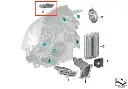 BMW CSL Yellow DRL Headlight Module Replacements (LED Headlight) 