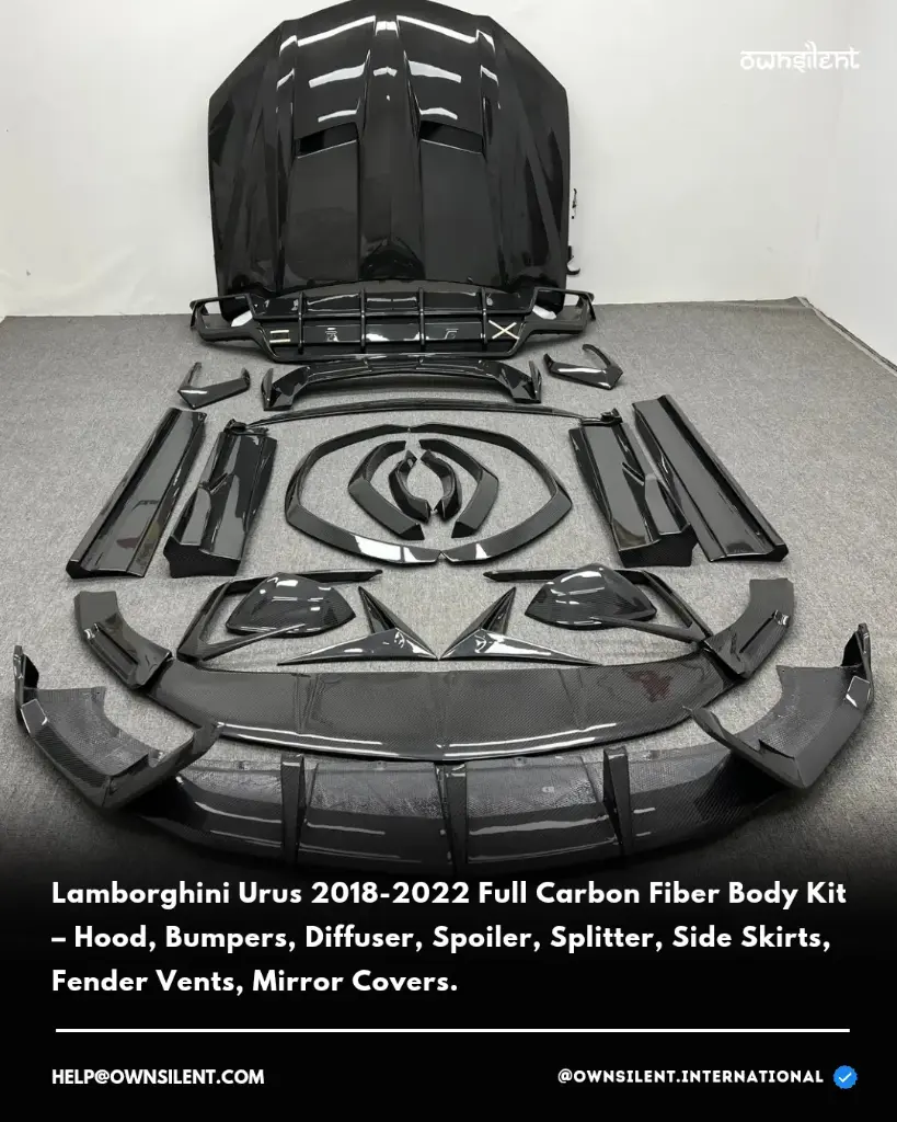 Lamborghini Urus 2018-2022 Full Carbon Fiber Body Kit