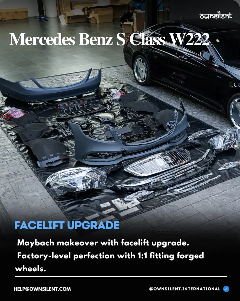 Mercedes-Benz S-Class W222 Maybach-Style Full Body Kit | 2017-2020