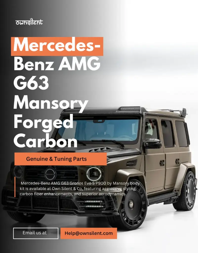 Mercedes-Benz AMG G63 Gronos Evo S P900 by Mansory – Full Body Kit