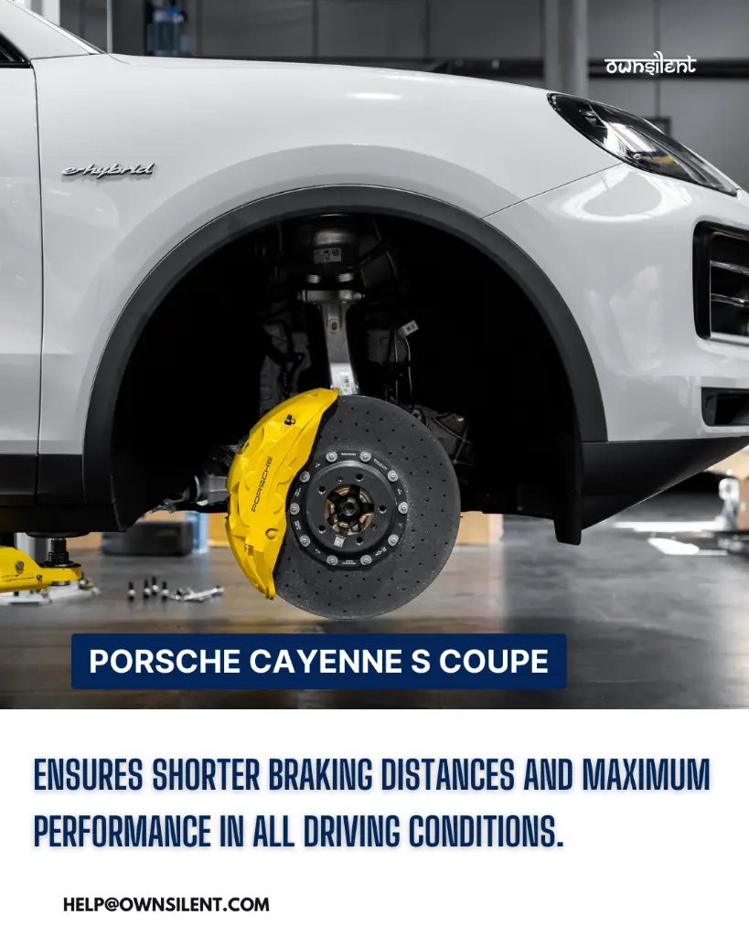 Porsche Cayenne S Coupe – Genuine Porsche Carbon Ceramic Braking System