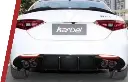AUTHENTIC KARBEL CARBON REAR DIFFUSER for ALFA ROMEO GIULIA 952 2016+