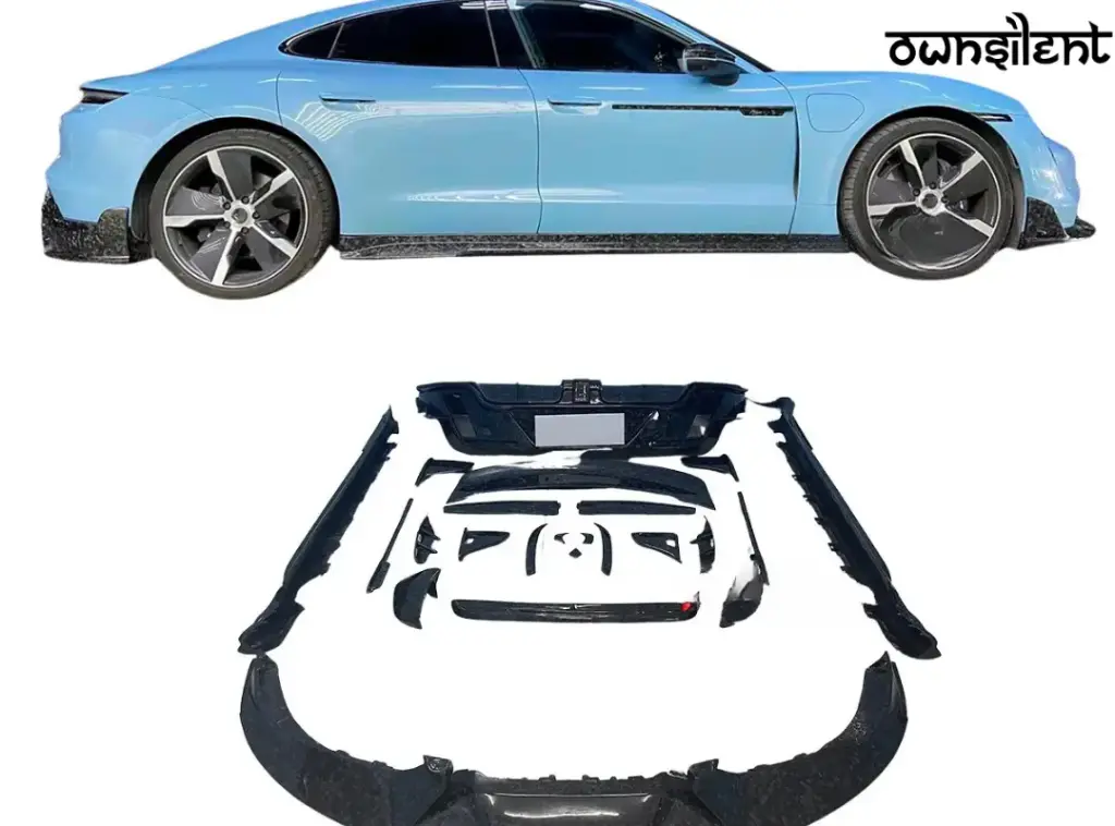 CARBON FIBER BODY KIT for PORSCHE TAYCAN J1 2019-2023