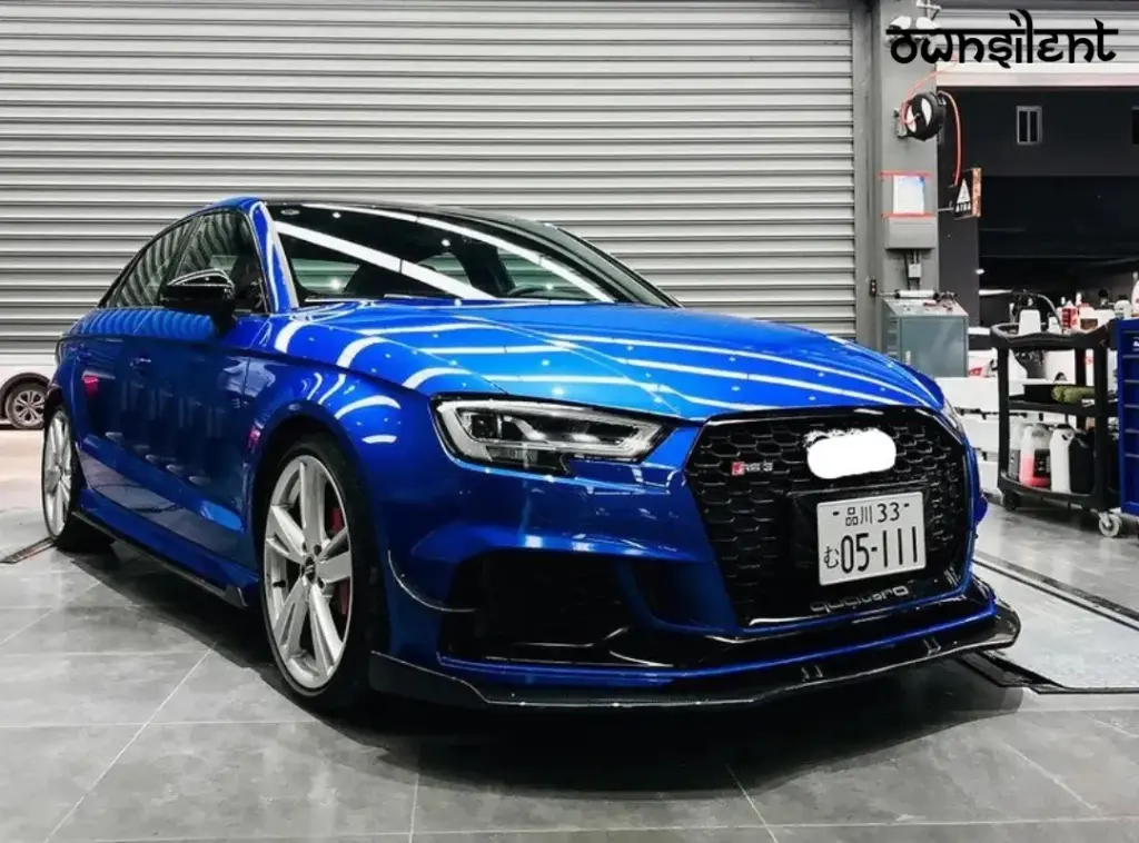 CARBON FIBER FRONT LIP for AUDI RS3 2019-2020 | BKSS STYLE