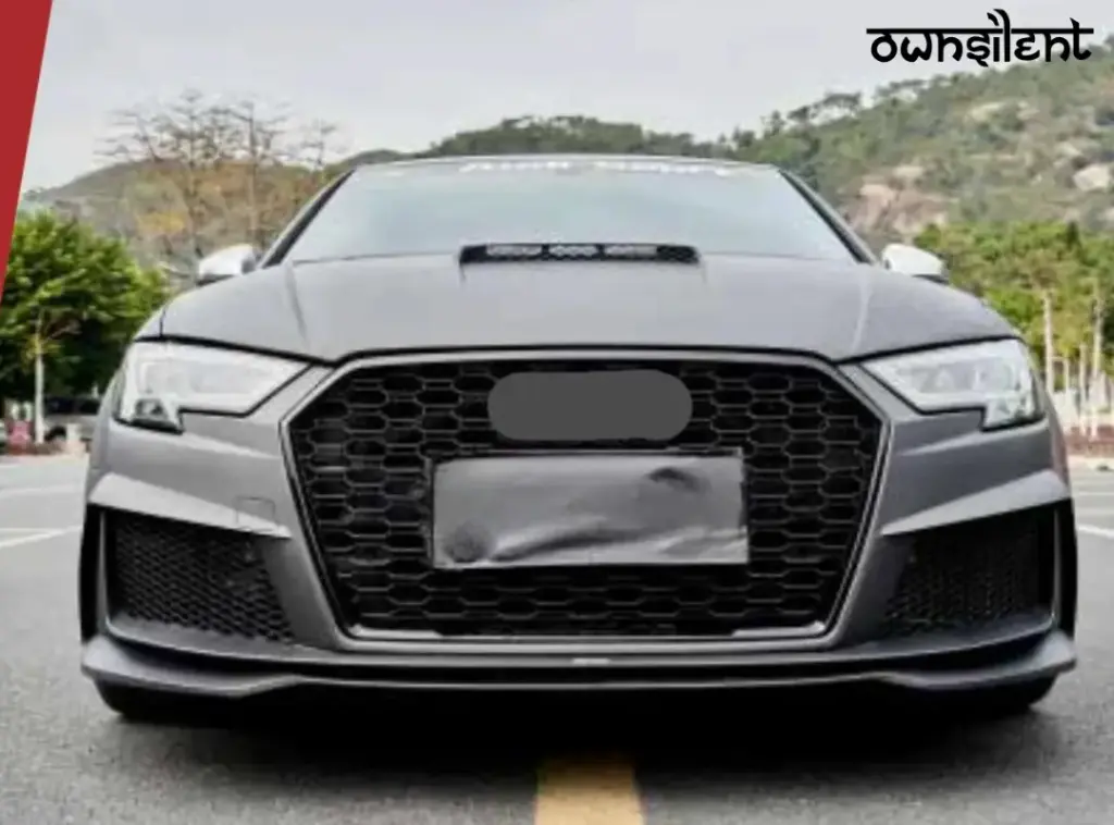 AUTHENTIC KARBEL CARBON FRONT BUMPER for AUDI A3 S3 8V SEDAN 2017 - 2019