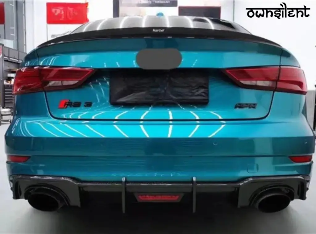 KARBEL CARBON DRY CARBON FIBER REAR DIFFUSER FOR AUDI RS3 2018-2020 B9