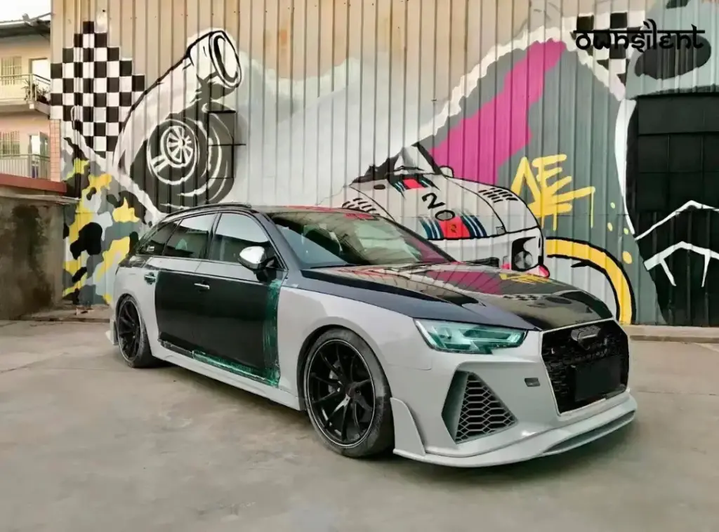 BODY KIT for AUDI RS4 A4 S4 2017 - 2019