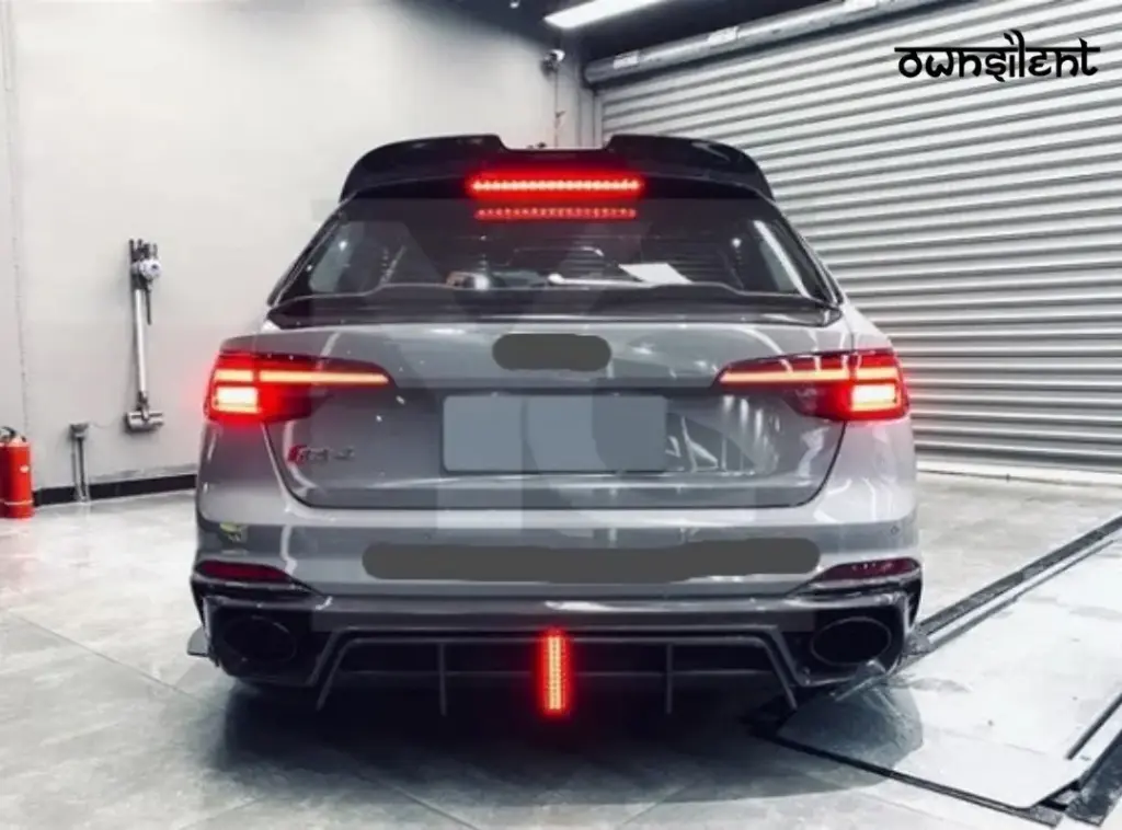 CARBON FIBER REAR HATCH SPOILER for AUDI RS4 A4 AVANT B9 2018-2020