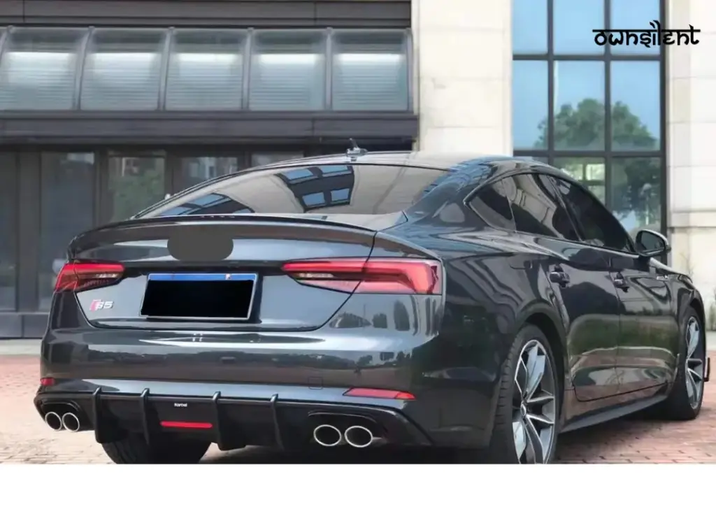 KARBEL CARBON DRY CARBON FIBER REAR DIFFUSER FOR AUDI S5 & A5 S LINE 2017-2019 B9