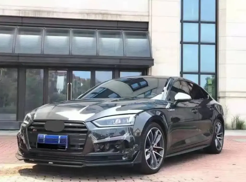 KARBEL CARBON DRY CARBON FIBER FRONT BUMPER UPPER VALENCES FOR AUDI S5 & A5 S LINE 2017-2019 B9