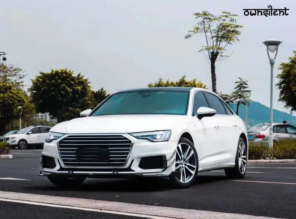 KARBEL CARBON DRY CARBON FIBER FRONT LIP FOR AUDI S6 & A6 S-LINE & A6 AVANT 2019-ON C8