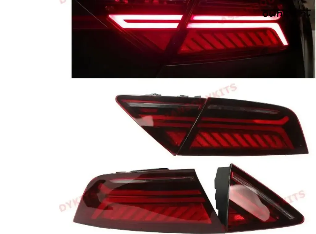 TAIL LIGHTS WITH SEQUENTIAL LED for AUDI A7 4G8 | S7 | RS7 4G 2010 - 2015 | LCI FACELIFT STYLE