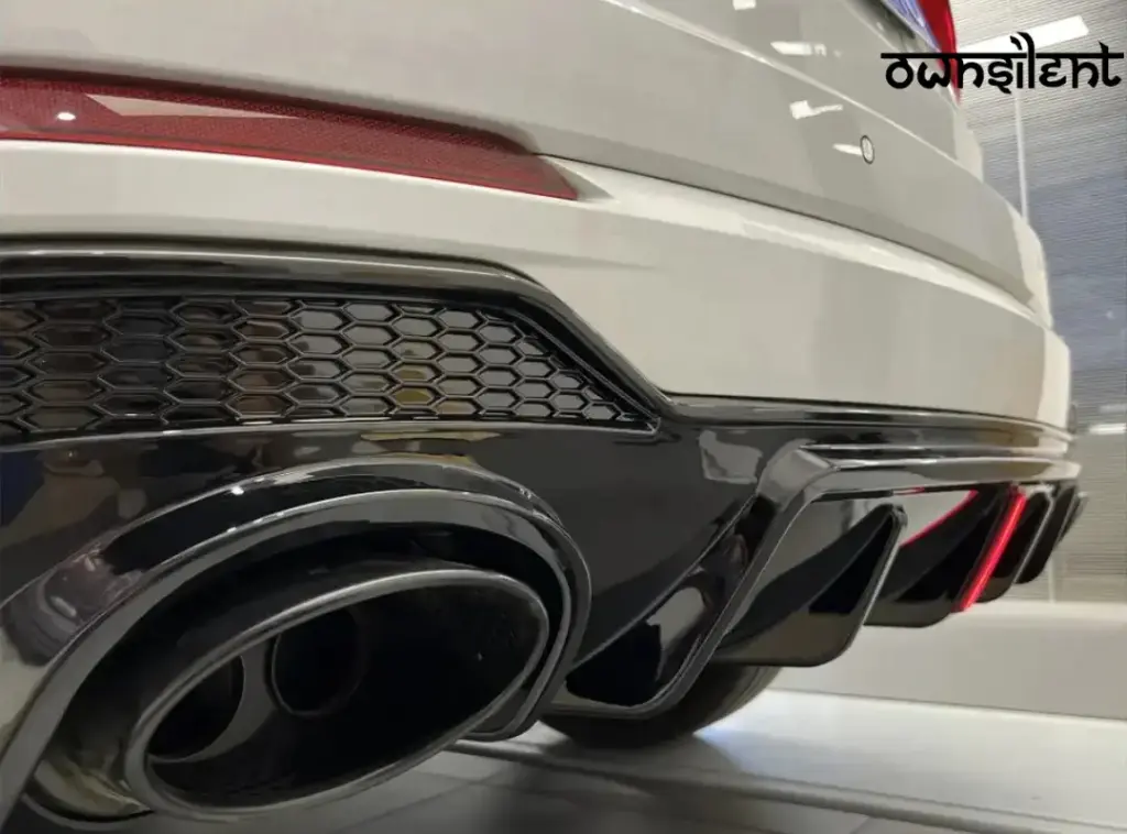 REAR DIFFUSER WITH EXHAUST TIPS for AUDI Q3 2020 - 2022 | RSQ3 STYLE