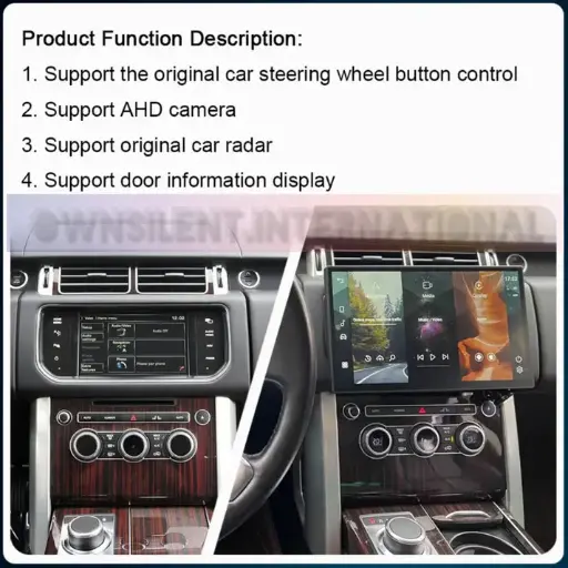 13.3 Android 11 For Land Rover Range Rover Vogue L405 Sport L494 2013-2017 Car GPS Navigation Auto Head Unit Multimedia Radio