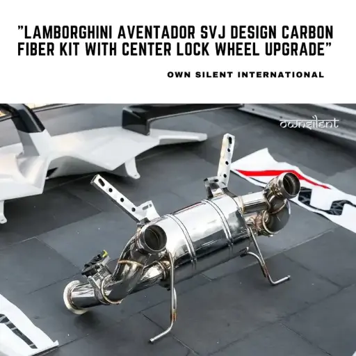 Lamborghini Aventador SVJ Design Dry Carbon Fiber Kit with Center Lock Wheel Upgradel