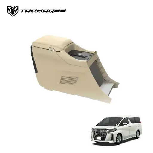  Multifunctional armrest box for alphard / vellfire 20&30 series storage box with refrigerator