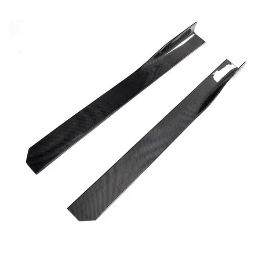 BMW/AUDI Universal Carbon Fibre Side Skirt Extensions (115CM) 