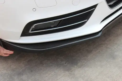 Audi A4 (B8.5) V2 Carbon Fibre Front Bumper Lip Spoiler 
