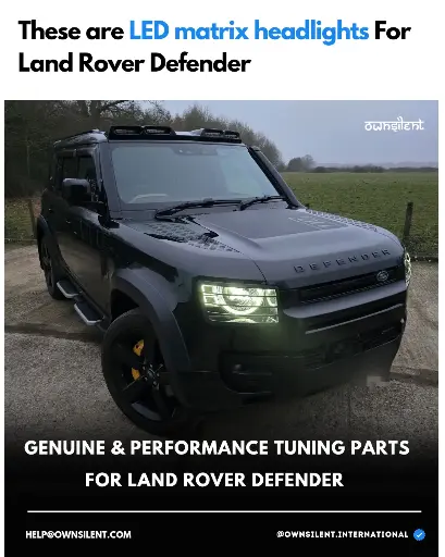 Land Rover Defender L663 (2020-Present) OEM LED Matrix Headlights Retrofit