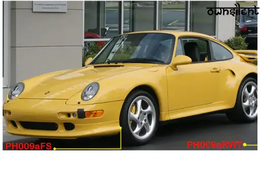 Spoilers with hood for Porsche 911 993 1993-1998