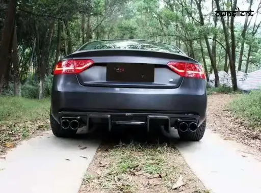 KARBEL CARBON DRY CARBON FIBER REAR DIFFUSER FOR AUDI A5 2012-2016 B8.5