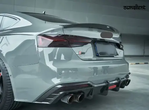 KARBEL CARBON DRY CARBON FIBER TRUNK LID REAR TRIM FOR AUDI S5 & A5 S LINE & A5 2020-ON B9.5